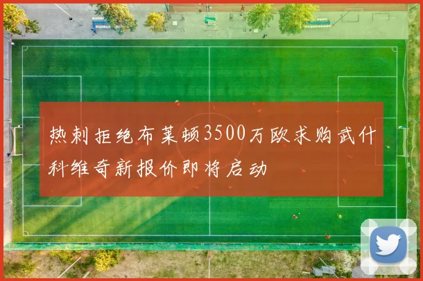 热刺拒绝布莱顿3500万欧求购武什科维奇新报价即将启动